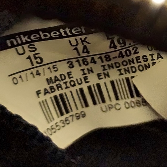 Pre-owned 2015 nike leather Cortez - Picture 7 of 9